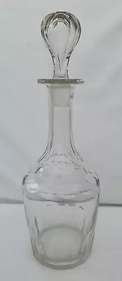 Buy Pressed Glass Decanter With Stopper • 6£