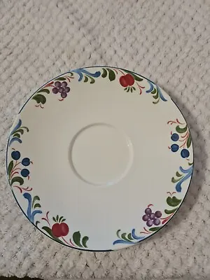 Buy Cranbourne Poole Pottery Plate 19 Cm Diameter {no 10} Saucer Plate Collectable  • 18£