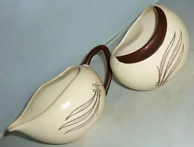 Buy Vintage Retro Carlton Ware Windswept Australian Design Sugar Bowl Milk Cream Jug • 7.19£