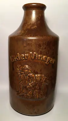 Buy Moira Pottery Stoneware Cider Vinegar Jar Clipper Brand • 10£
