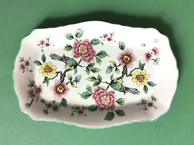 Buy Vintage James Kent Old Foley Chinese Rose Porcelain  Rectangular Sandwich Plate • 9.99£