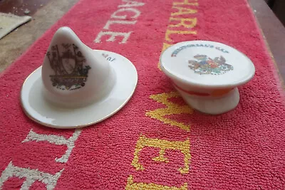 Buy Crested China Colonial Hat + Arcadian Territorial's Cap Liverpool + Bexley Crest • 10£