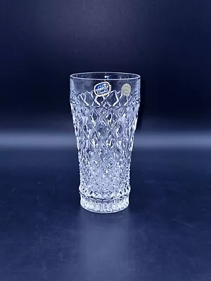Buy Bohemian Crystal Hand Cut Tumbler Glass With Label • 19.90£