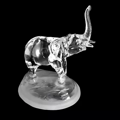 Buy Elephant Lead Crystal Glass Ornament Figurine Cristal D'Arques Birthday Gift • 22.95£