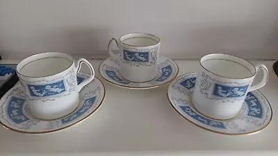 Buy Set Of 3 Coalport Revelry Coffee Cans And Saucers Vgc  • 9.99£