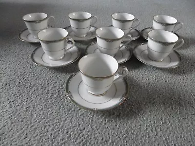 Buy Noritake RC Philippines  Glenabbey  P586 Set Of 8 Tea Cups & Saucers. • 37.50£