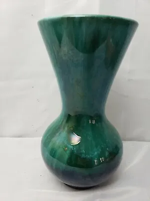Buy Blue Mountain Pottery BMP Canada Green Drip Glaze Vase 9  Tall • 17.06£