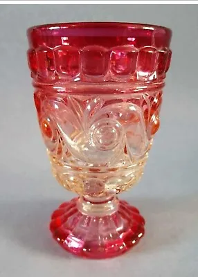 Buy French Baccarat Crystal Moulure Rose Tiente Swirl Glass Goblet.  • 79.95£