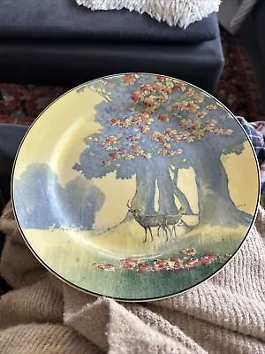 Buy Vintage Royal Doulton Decorative Plate Deer • 15£