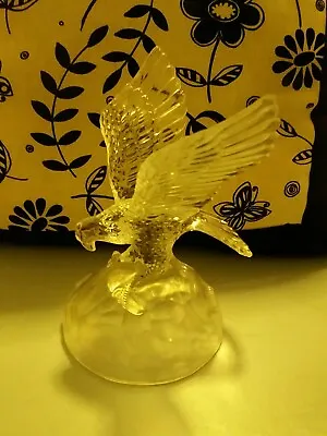 Buy Eagle Glass Ornament Cristal D'Arques Figurine Bird Crystal Rare Vintage • 17.99£