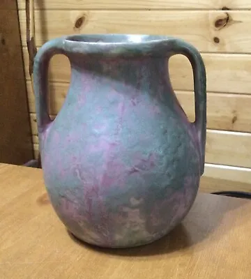 Buy Burley Winter 7” Art Pottery #60 Vase / Mauve And Gray/green • 59.84£