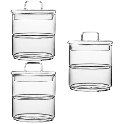 Buy 6 Pcs Household Storage Cans Clear Container With Lid Torch Lighter Fruit • 45.95£