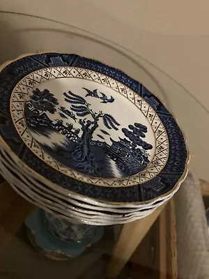 Buy Booths .Blue Willow Plates • 15£