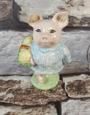 Buy Beatrix Potter Little Pig Robinson Ceramic Figure 1989 Royal Albert England  • 5.99£