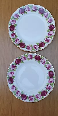 Buy Royal Albert Old English Rose 2 X Dinner Plates • 20£