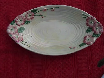 Buy Maling Pottery  Oval Dish Cherry Blossom 1960'3 • 15£
