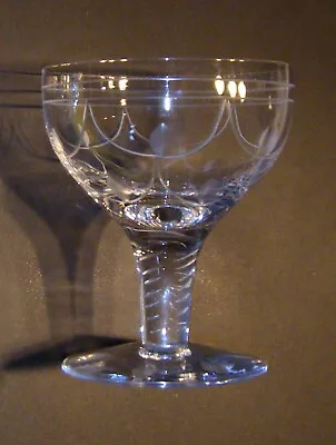 Buy Set Of Five English Stuart Crystal  Tamara  Champagne Saucer Glass • 55£