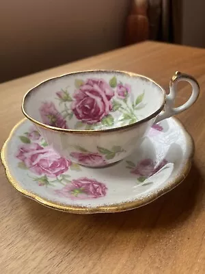 Buy Vintage Royal Standard Orleans Rose Tea Cup And Saucer • 19£