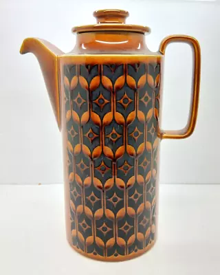 Buy Vintage Hornsea Pottery Heirloom Brown Autumn Coffee Pot • 9.99£