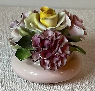 Buy Vtg Bone China Floral Bouquet Figurine Royal Adderley Made In England Decorative • 17.97£