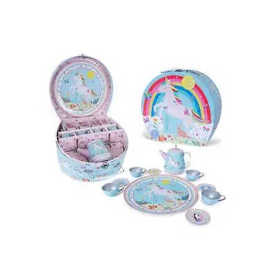 Buy Tea Party Set Kids Musical Unicorn Rainbow 11pc Play Set Floss & Rock Girls 3+ • 28.49£