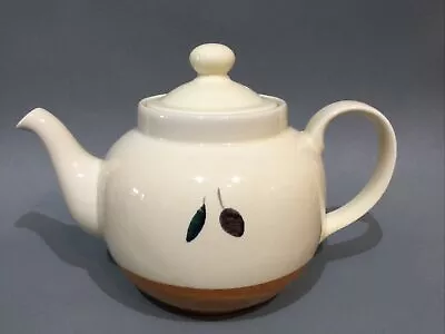 Buy Poole Pottery “ Fresco “ Tea Pot Large Size Hand Decorated • 24.95£