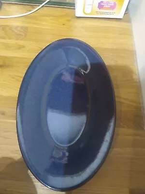 Buy BHS Brecon Blue Replacement Oval Gravy Boat Stand / Drip Plate • 5£