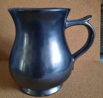 Buy Prinknash Pottery Black Lustre Tankard Mug • 9£