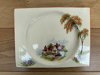Buy Clarice Cliff The Biarritz Royal Staffordshire Rectangular Plate No784849 • 39.99£