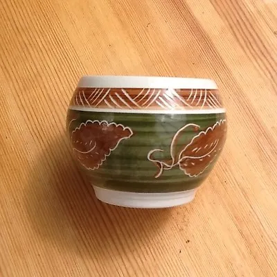 Buy Welsh Dragon Pottery Rhayader Bowl Pot Dee-Cee Wales • 7.99£