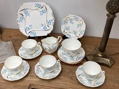 Buy Stunning Vintage Trentham Royal Crown Pottery Fine Bone China Part Tea Set • 60£