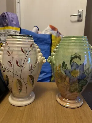 Buy 2x Kensington Ware Art Deco Vases • 17.99£