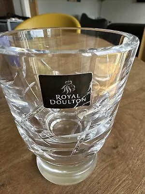 Buy Royal Doulton Heavy Crystal Whisky Tumbler • 8£