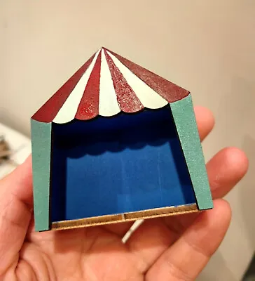 Buy DIY Dolls House 1:12 Scale Miniatures Unfinished Small Circus Box House Decor • 8.39£