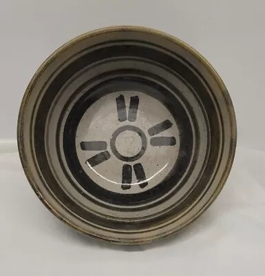 Buy Studio Pottery Bowl Desert Grey Glaze Interior Design • 21.62£