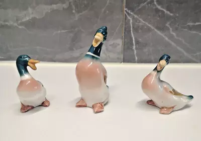 Buy Beswick Laughing Mallard Duck Family Full Set Of Three 919a- 919b-919c • 24£