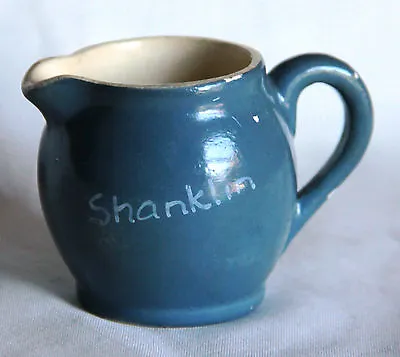 Buy Vintage Devon Pottery Blueware Jug - Shanklin • 6£