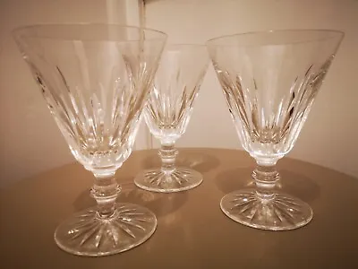 Buy 3 Waterford Crystal White Wine Glasses / Goblets  Eileen Cut - VGUC • 20£