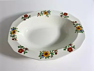 Buy Alfred Meakin England Fine China Floral Marigold Oval Serving Vegetable Bowl 10  • 8.46£