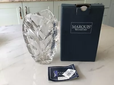 Buy 17.5 Tall Marquis By Waterford Cut Crystal Vase With Box • 15£