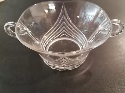 Buy Heisey Stanhope 2-handled Art Deco Bowl 7.5  W By 3 High, Hard-to-find! (buf) • 19.18£