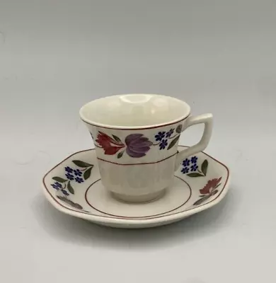 Buy Adams China Old Colonial Demitasse Coffee Espresso Cup And Saucer Set (s) • 7.53£