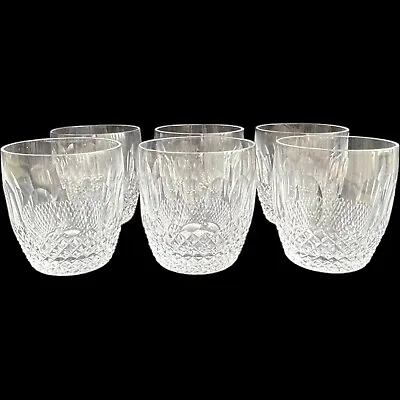 Buy Waterford Ireland Colleen Whiskey Old Fashioned Crystal Cut Glasses Set 6 3-1/2  • 284.51£