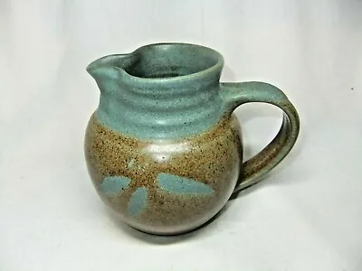 Buy Wendy Dobson Milk Jug Green Brown Leaves Studio Pottery  - Australian Pottery ? • 4.99£