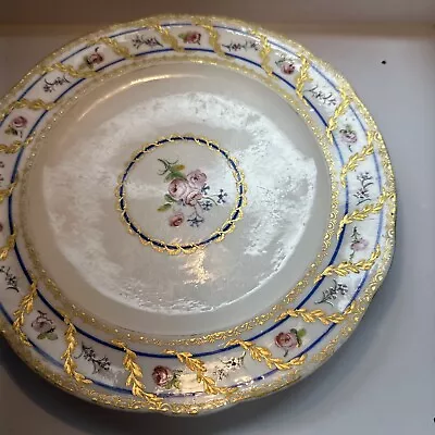 Buy 1780 Authentic SEVRES Soft Paste Porcelain 9.25  Plate, Signed • 426.93£