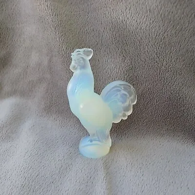 Buy Sabino Glass France Opalescent Rooster Figurine Excellent  • 72.16£