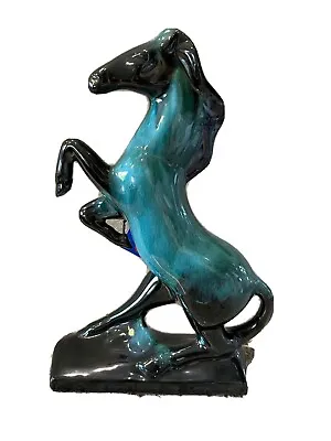 Buy Blue Mountain Pottery LARGE Rearing Wild HORSE! • 28.39£