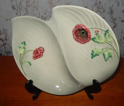 Buy Vintage Shorter & And Son Genuine Staffordshire Hand Painted Leaf Nibbles Dish • 7.90£