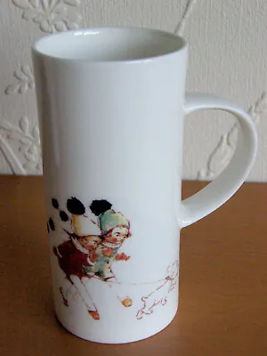 Buy Carlton Ware Mabel Lucie Attwell Bone China Trial Mug ~ Girls With Puppy Perfect • 16£