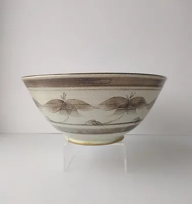 Buy Sally Lewis Studio Pottery Large Bowl Signed • 20£